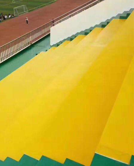 大足球场台阶翻新修补改造